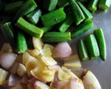 भिंडी दो प्याजा (Bhindi Do Pyaza Recipe in Hindi) रेसिपी चरण 2 फोटो