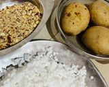 A picture of step 1 of Sabudana Khichadi.