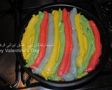 A picture of step 11 of Rainbow cake.