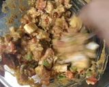 A picture of step 4 of Paneer tikka sandwich.