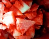 A picture of step 1 of Watermelon Smoothie.