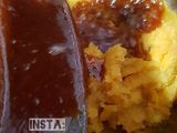 صينية بطاطا حلوه بالكرميل😋