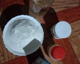 A picture of step 1 of Mithai puri.