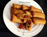 A picture of step 17 of Pastry spring rolls.