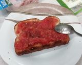 Foto del paso 2 de la receta: Bocadillo de pavo y queso
