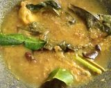 Foto langkah ke 2 dari resep Gulai Telur Tahu Kacang Panjang.