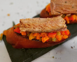 Foto del paso 10 de la receta: Brioche de melva de Andalucía con verduritas en escabeche