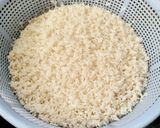 Hình bước làm 1 của món Xôi lạp xưởng