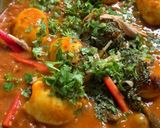 A picture of step 8 of Homestyle Egg Masala Curry.