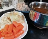 Húsleves főtt falatkákkal recept fázis 9 fotója