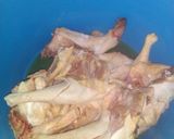 A picture of step 1 of Slow-roast free range chicken.