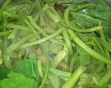 Hình bước làm 3 của món Đọt Bí Xào Thịt Bò