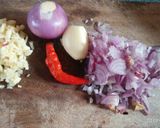 Foto langkah ke 2 dari resep Tumis buncis telor orak arik.