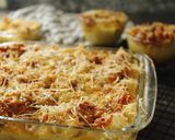 Foto langkah ke 7 dari resep Salty Bread Pudding.