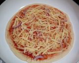 A picture of step 2 of Egg Pan Pizza#worldwideeggs.