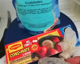 Foto del paso 1 de la receta: Sopa de macarron y frijoles guisados con chile