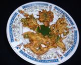 A picture of step 5 of Palak Or Piyaz Pakory.