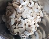 A picture of step 1 of Cashew designer sweet.