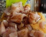 Foto del paso 1 de la receta: Pollo agridulce 🍗 con fideos de arroz 🍜