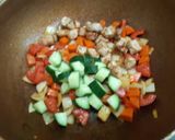รูปขั้นตอนการทำที่ 4 ของ ค็อกเทลข้าวหมูเปรี้ยวหวาน