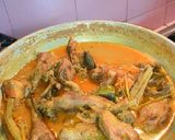 Foto langkah ke 5 dari resep Ayam Kampung Opor Pedas.