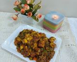 A picture of step 4 of Paneer tikka masala.