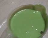 Foto langkah ke 3 dari resep Bolu sakura pandan ekonomis (no telur no mixer).
