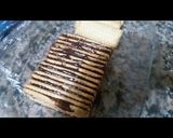 Une image de l'étape 2 de Dessert / losanges et triangle au chocolat.