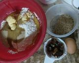 A picture of step 1 of Date cookies #Arabian contest#Mombasa.