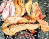 Hình bước làm 2 của món Bánh xèo - đồ nướng