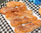 A picture of step 15 of Soft twisted doughnut.