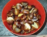 Foto del paso 5 de la receta: Castañas asadas en el microondas en una vaporera