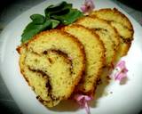Kake stuffed with chocolate cookie powder, cinnamon, almonds recipe step 5 photo