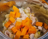 Foto del paso 3 de la receta: Crema de calabaza, calabacín y pollo