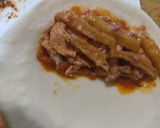 Une image de l'étape 4 de Les chaussons de chawarma au poulet.