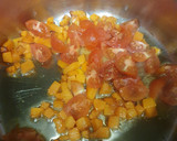 Foto del paso 2 de la receta: Garbanzos con butifarra y calabaza