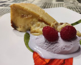 Foto del paso 6 de la receta: Tarta fluida de chocolate blanco con base de galletas Lotus y helado de violetas