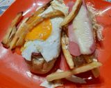 Foto del paso 6 de la receta: Pancho (3) salchicha, huevo y papas fritas