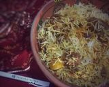 A picture of step 9 of Chicken yakhni masala pulao.