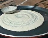 A picture of step 4 of 30 min instant dosa recipe with suji and curd.