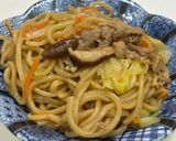 家常炒麵的食譜步驟7照片
