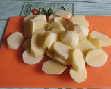 Foto del paso 2 de la receta: Merluza con navajas en salsa marinera