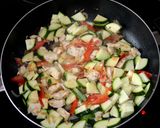 Sajtszószos rakott cukkini recept fázis 4 fotója