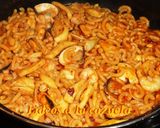 Foto del paso 12 de la receta Fideos a la cazuela con marisco y pollo