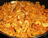 Foto del paso 12 de la receta: Fideos a la cazuela con marisco y pollo