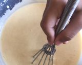 A picture of step 2 of Semolina cake.