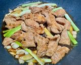 蔥爆二層肉的食譜步驟3照片