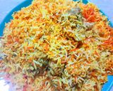 A picture of step 9 of Smokey biryani.