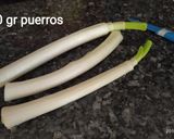 Foto del paso 1 de la receta: Crema de Puerros y Pera