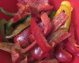 A picture of step 4 of Grilled chicken fajitas.